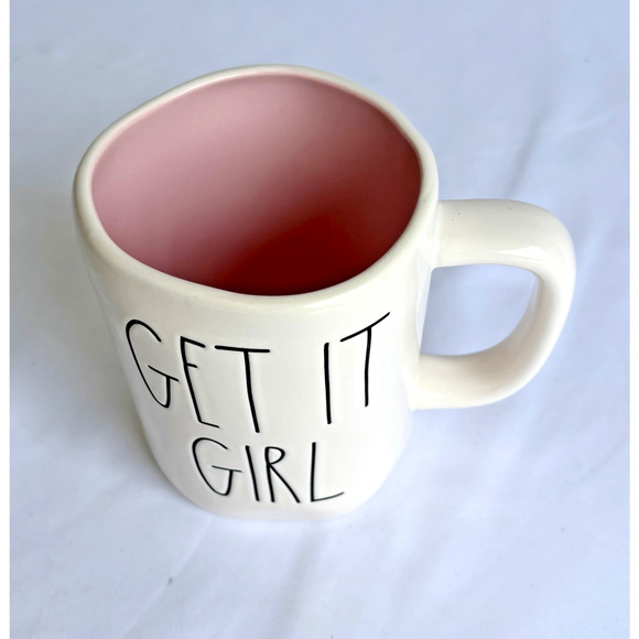 Rae Dunn GET IT GIRL Coffee Cup Mug 16 oz. Artison Collection 245 - Picture 6 of 8